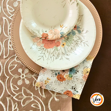 Cargar imagen en el visor de la galería, Boho. Plato Principal. 10 Pulgadas. 10 Unid