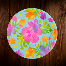 Cargar imagen en el visor de la galería, Hawaiano. Plato Postre. 7.5 Pulgadas. 10 Unid.