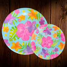 Cargar imagen en el visor de la galería, Hawaiano. Plato Postre. 7.5 Pulgadas. 10 Unid.