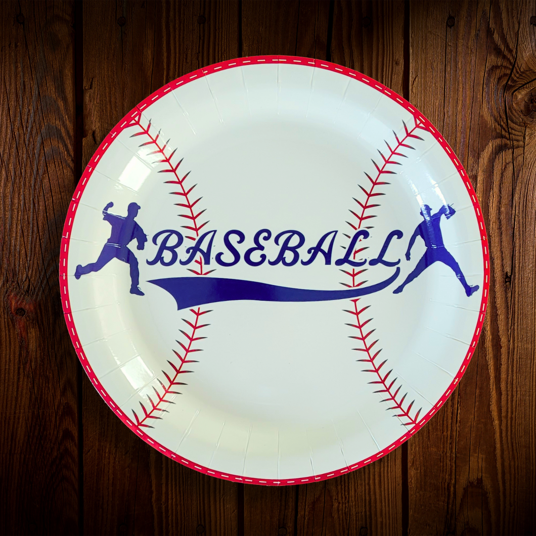 Baseball. Plato Principal. 8 Unid.