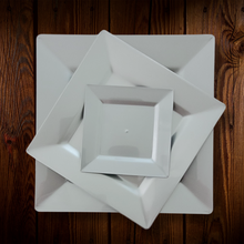 Cargar imagen en el visor de la galería, Platos para aperitivos o postres. Plateado. Unidad
