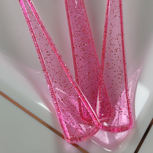 Cargar imagen en el visor de la galería, Juego de cubiertos rosados con destellos. 3 Piezas.
