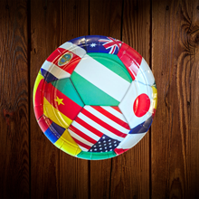 Cargar imagen en el visor de la galería, Mundial 2026. Plato Postre. 10 Unid.
