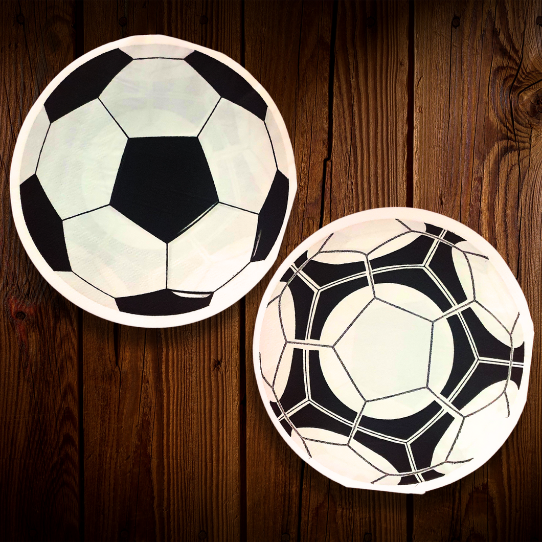 Soccer. Servilletas grandes. 10 Unid.