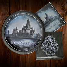 Cargar imagen en el visor de la galería, Hogwarts. Servilleta grande. 18 Unid.
