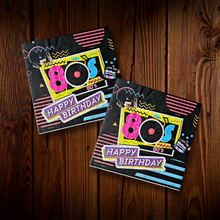 Cargar imagen en el visor de la galería, I love 80s. Servilleta grande. 10 Unid

