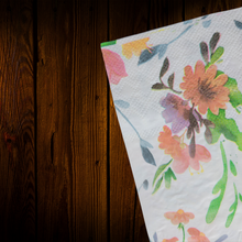 Cargar imagen en el visor de la galería, Servilleta Rectangular diseño primaveral. 10 Unid.

