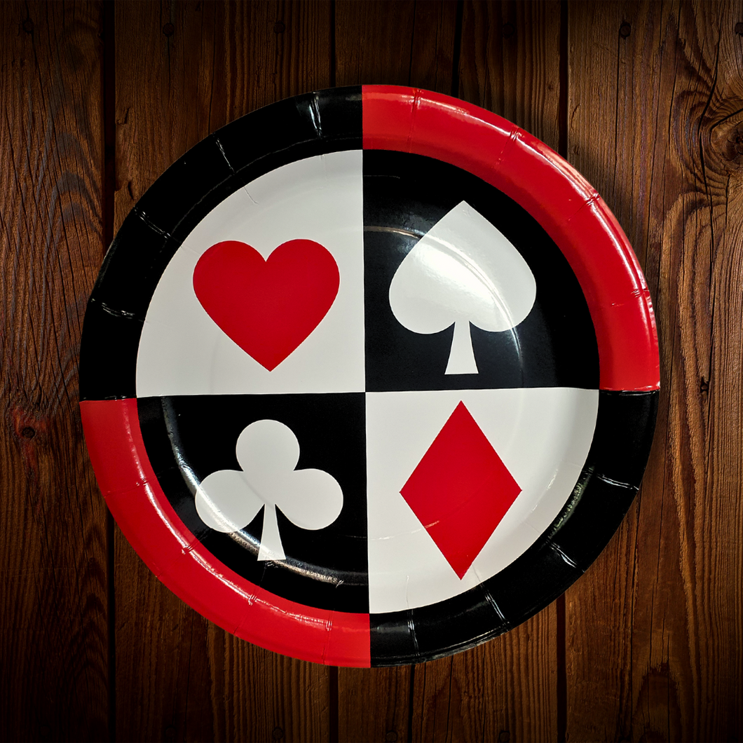 Casino. Plato Plato principal 9 Pulg. 8 Unid.