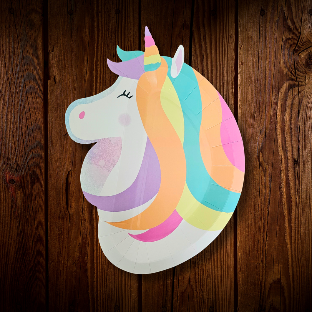 Unicornio . Plato Principal. 10 Unid.