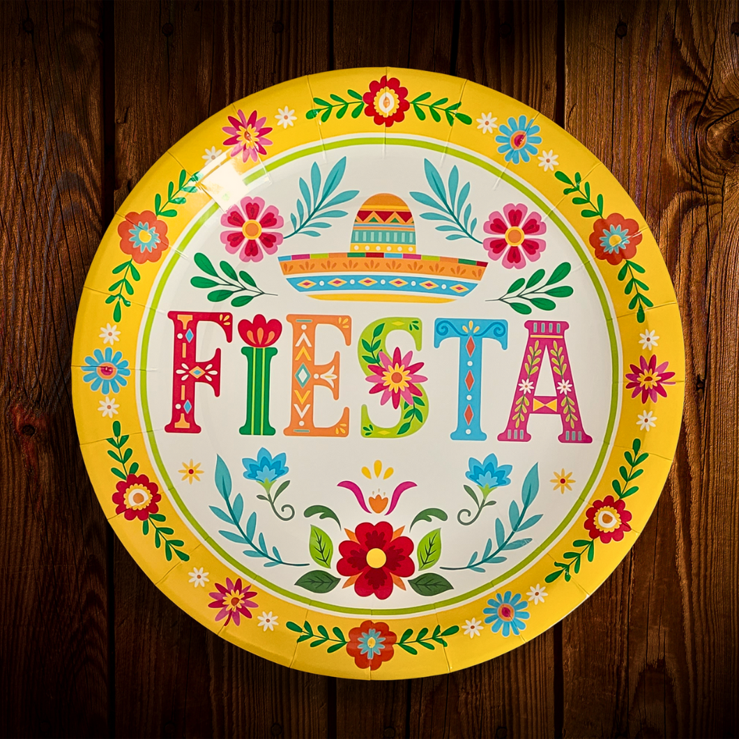 Fiesta mexicana. Plato Principal. 10 Unid.