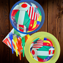 Cargar imagen en el visor de la galería, Mundial 2026. Plato Postre. 10 Unid.
