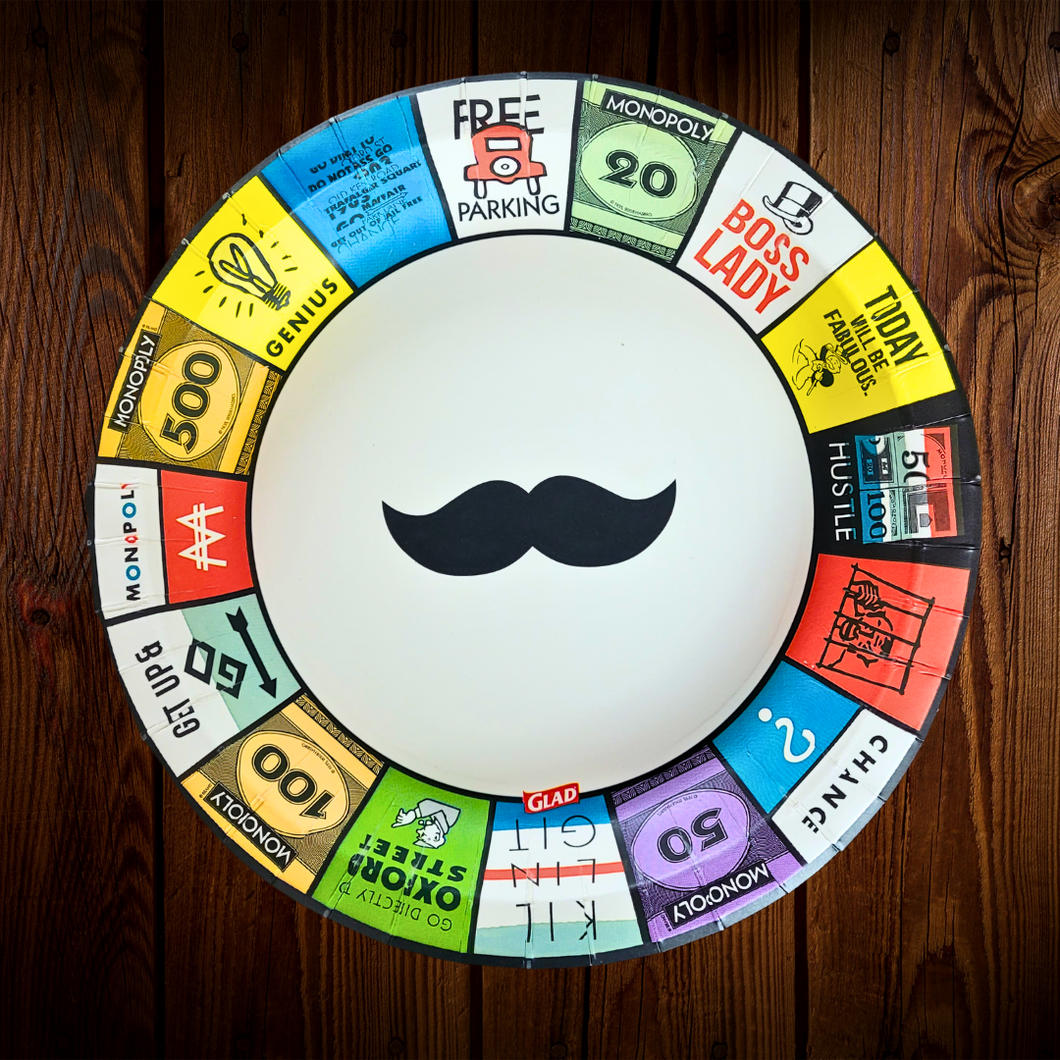 Monopoly. Plato Principal 10 Pulg. 9 Unid.