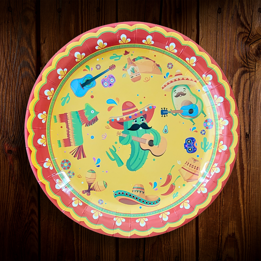 Mexicano. Plato Principal. 10 Unid.