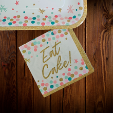 Cargar imagen en el visor de la galería, Eat cake. Servilleta pequeña. 15 Unid.
