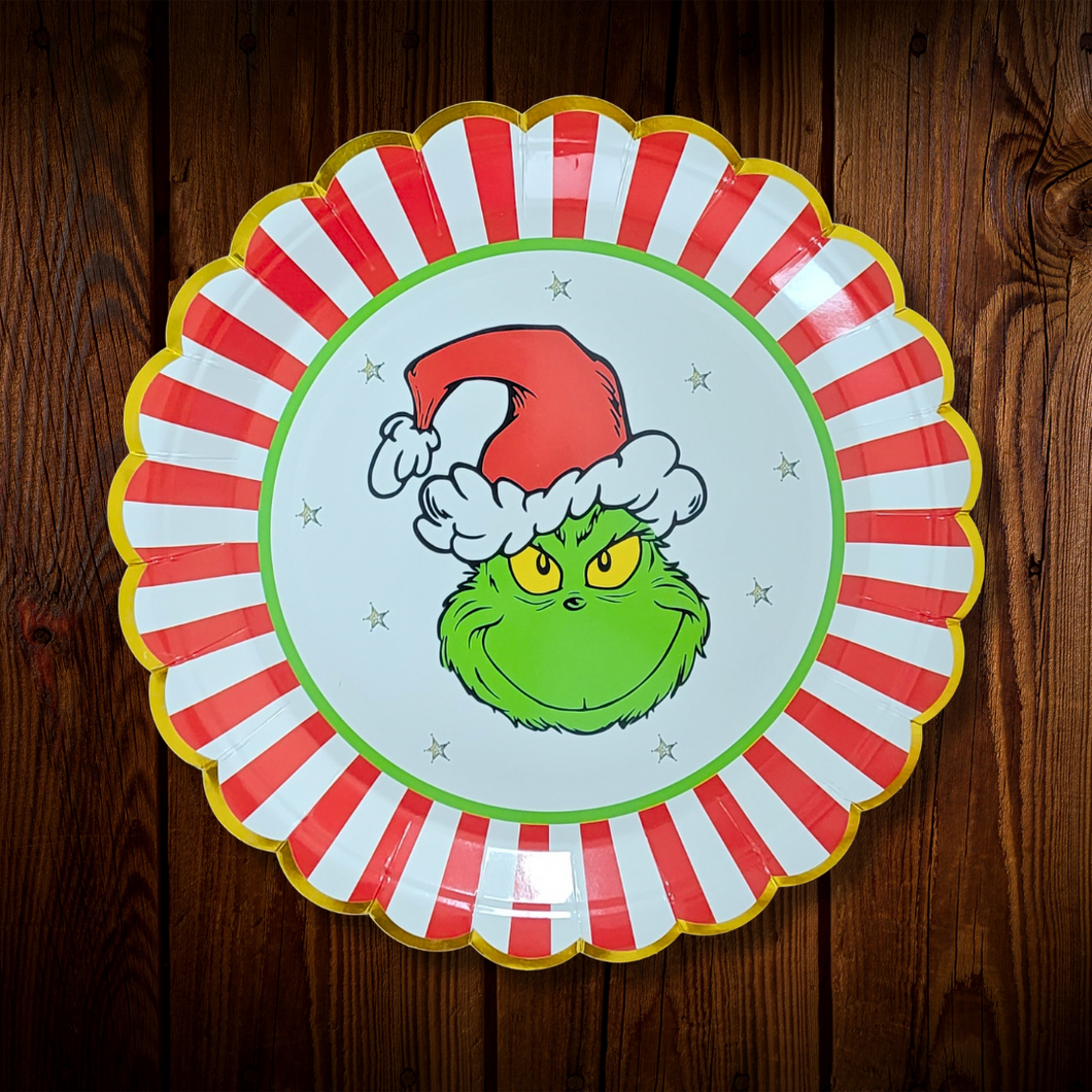 Grinch. Plato Principal. 10 Unidades