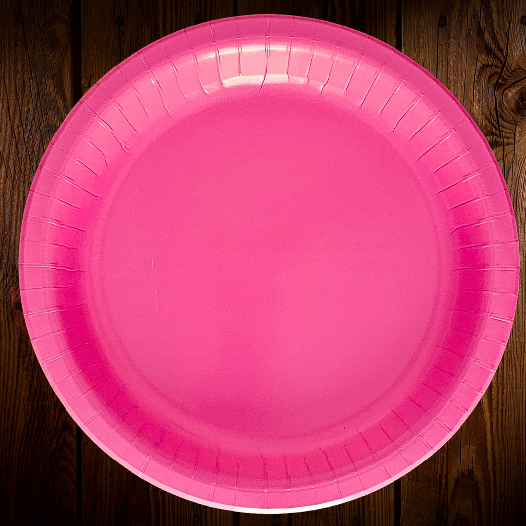 Rosado. Plato Principal de 10 pulgadas. 10 Unid.