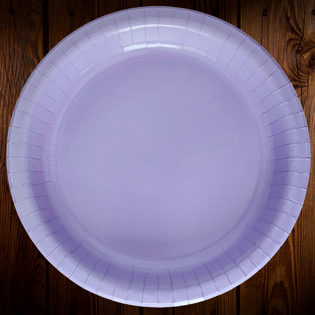 Morado Lila. Plato Principal de 10 pulgadas. 10 Unid.