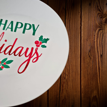 Cargar imagen en el visor de la galería, Set Happy Holidays. Platos Postre. 4 Unidades.ULTIMO SET
