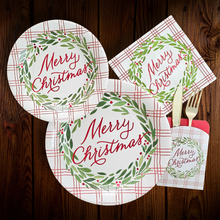 Cargar imagen en el visor de la galería, Merry Christmas. Portacubiertos. 10 Unid.
