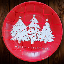 Cargar imagen en el visor de la galería, Arboles de Navidad. Plato principal de 10.5 pulgadas. 10 Unid.
