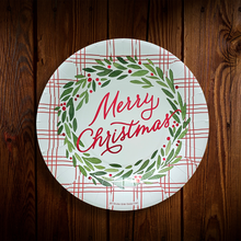 Cargar imagen en el visor de la galería, Merry Christmas. Plato postre de 7.5 pulgadas. 10 Unid.
