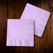 Cargar imagen en el visor de la galería, Servilleta grande sin diseño. de Colores. 12 Unidades
