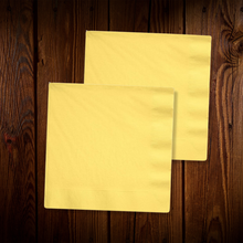 Cargar imagen en el visor de la galería, Servilleta grande sin diseño. de Colores. 12 Unidades
