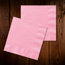 Cargar imagen en el visor de la galería, Servilleta grande sin diseño. de Colores. 12 Unidades
