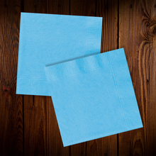 Cargar imagen en el visor de la galería, Servilleta grande sin diseño. de Colores. 12 Unidades

