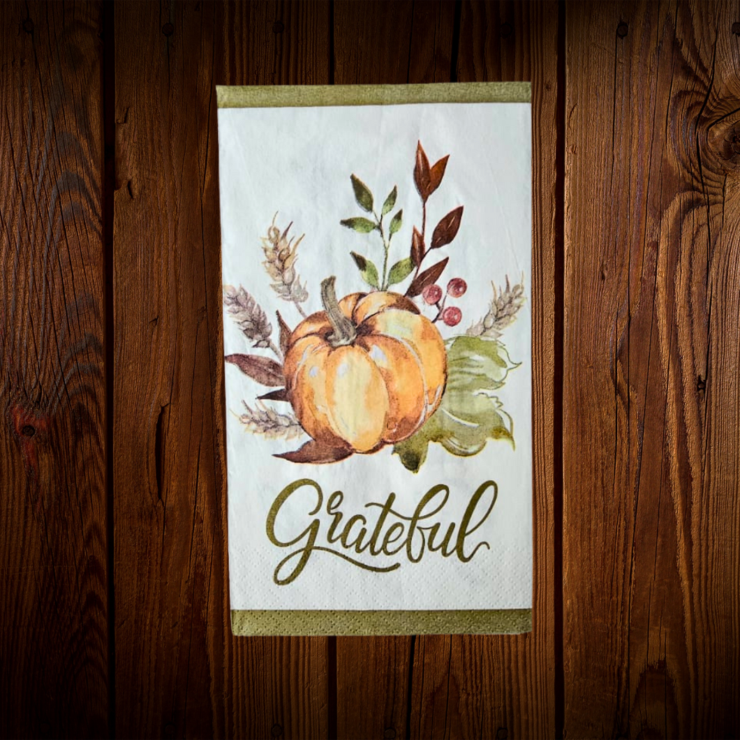 Grateful. Servilletas rectangulares. 12 Unid.