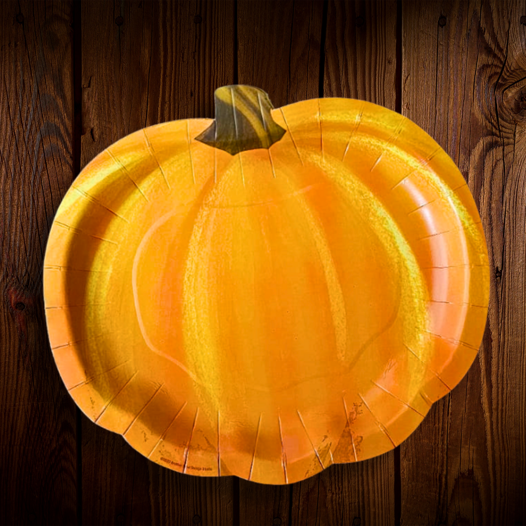 Calabaza. Plato principal de 10 pulgadas. 10 Unid.