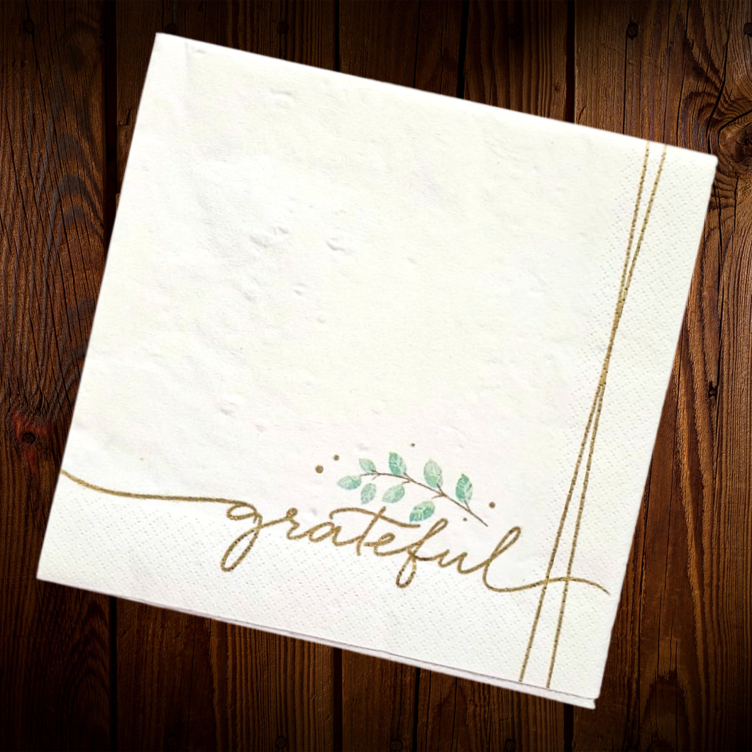 Grateful . Servilletas extra grande. 20 Unid.