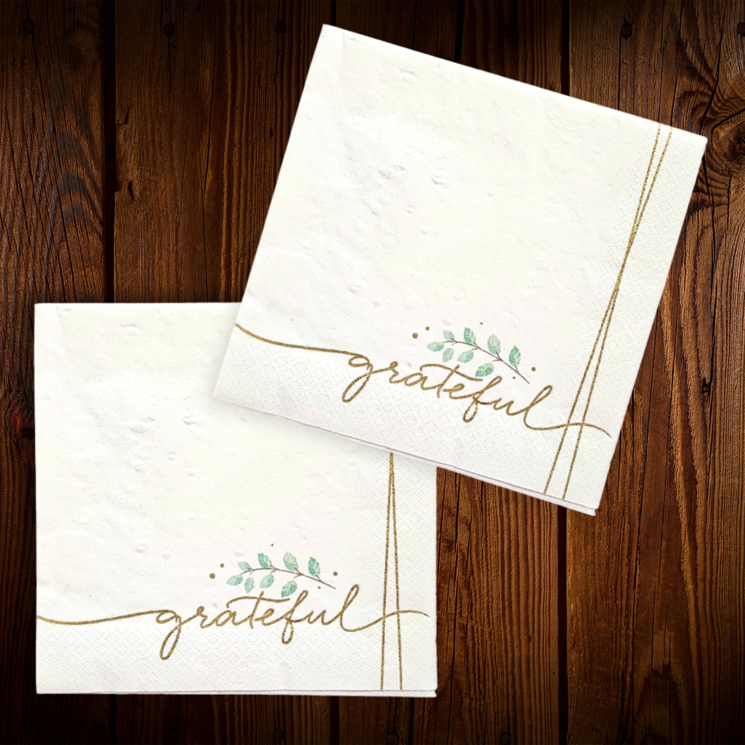 Grateful. Servilletas grandes. 20 Un.