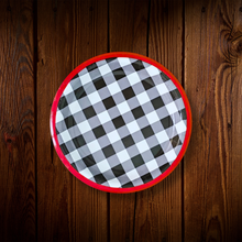 Cargar imagen en el visor de la galería, Let's eat. Plato postre de 7 pulgadas. 10 Unid.
