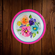 Cargar imagen en el visor de la galería, Petunias multicolor. Plato Postre. 8 Unid.
