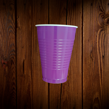 Cargar imagen en el visor de la galería, Vasos plásticos. Colores. 12 onz. 10 Unid
