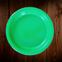 Cargar imagen en el visor de la galería, Platos sin diseño de colores. Postre. 7 pulgadas

