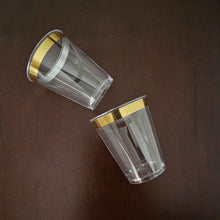 Cargar imagen en el visor de la galería, Shots borde metálico. Plateado, rose gold o dorado. Unidad
