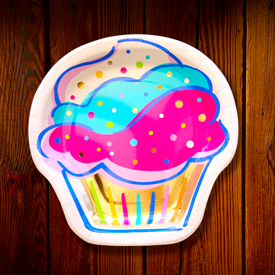Cake. Plato Postre. 8 Unid.
