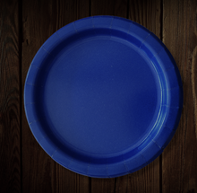 Cargar imagen en el visor de la galería, Platos de colores sin diseño. Principales. 9 Pulgadas
