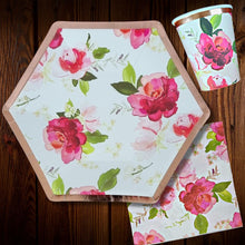 Cargar imagen en el visor de la galería, Rosas fucsia. Paquete de Vasos. 10 Unidades

