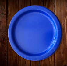 Cargar imagen en el visor de la galería, Platos sin diseño de colores. Postre. 7 pulgadas
