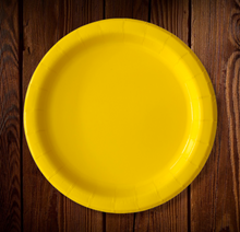 Cargar imagen en el visor de la galería, Platos sin diseño de colores. Postre. 7 pulgadas
