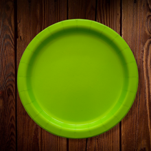 Cargar imagen en el visor de la galería, Platos de colores sin diseño. Principales. 9 Pulgadas
