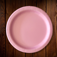Cargar imagen en el visor de la galería, Platos de colores sin diseño. Principales. 9 Pulgadas

